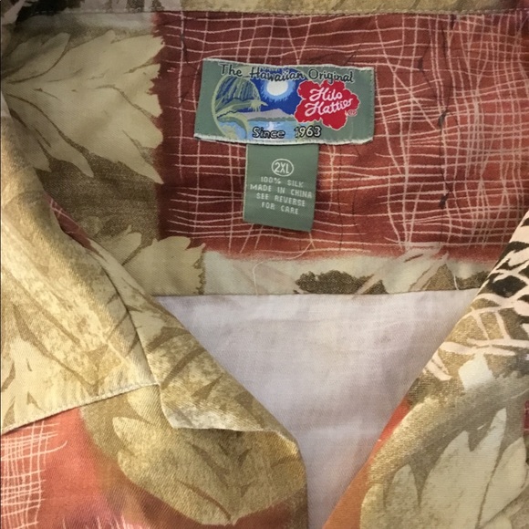 Beautiful silk shirt from Hawaii! - Picture 4 of 10